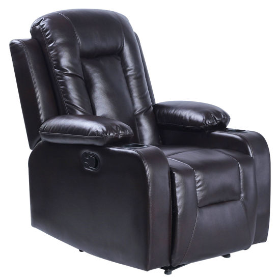 Air Leather Good Quality One Seat Home Theater Functional Sofa