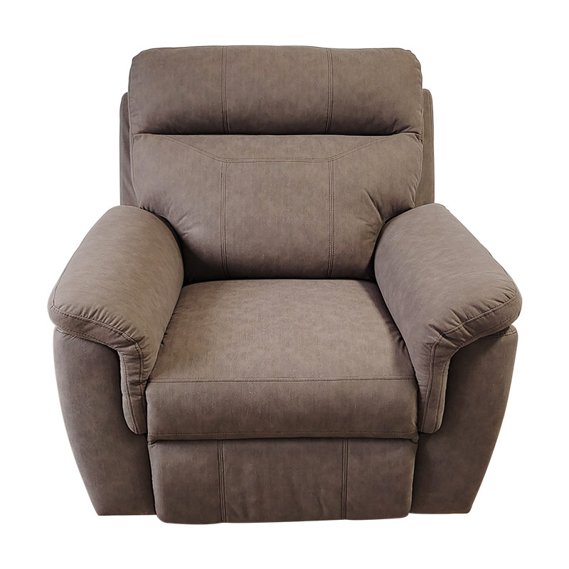Manufacturer Supply Luxury American Living Room Technology-Cloth Single Manual Recliner 